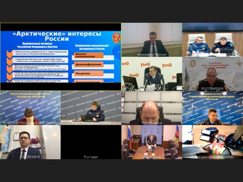 Открытие межведомственных опытно-исследовательских учений «Безопасная Арктика – 2025»