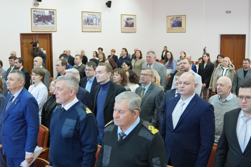 Работники ФГКУ «НИИ «Респиратор» МЧС России» приняли участие  в торжественном мероприятии, приуроченном ко Дню российской науки