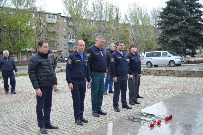 Мероприятия, посвященные Дню памяти сотрудников МЧС России